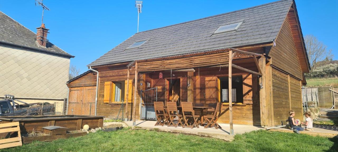 Chalet Antlana Maison Chaleureuse Signy-lʼAbbaye Esterno foto